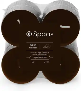 Intratuin Spaas geurkaars Essential collection Warm Wonder bruin 10 uur D 6 H 2,1 cm 8 stuks aanbieding