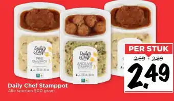 Vomar Voordeelmarkt Daile Chef Stamppot 500g aanbieding