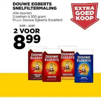 Jumbo Douwe Egberts Snelfiltermaling aanbieding