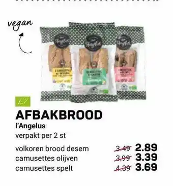 Ekoplaza Afbakbrood L'Angelus aanbieding