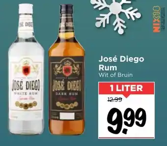 Vomar Voordeelmarkt Jose Diego Rum 1L aanbieding