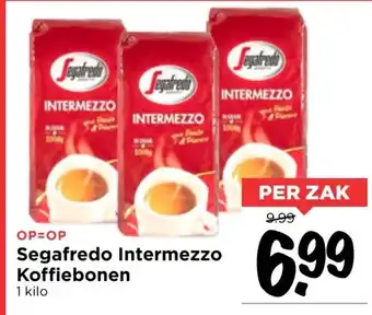 Vomar Voordeelmarkt Segafredo Intermezzo Koffiebonen 1kg aanbieding