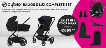 Baby & Tiener Cybex Balios s lux complete set alles in 1 voor maar aanbieding