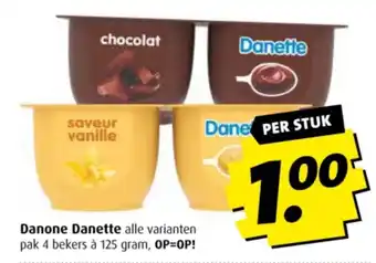Boni Danone Danette aanbieding