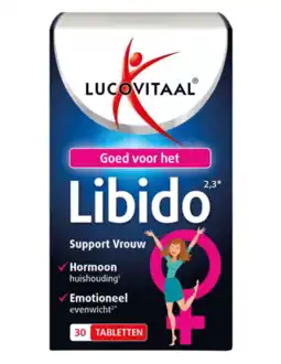 De Online Drogist Lucovitaal Libido Support Vrouw Tabletten aanbieding