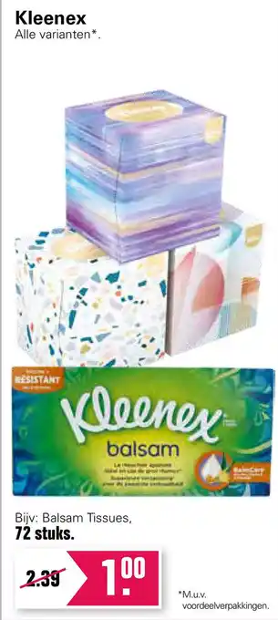 De Online Drogist Kleenex aanbieding