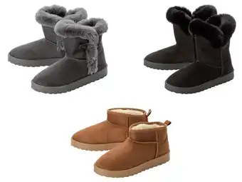 Lidl esmara Dameslaarzen in suèdelook aanbieding