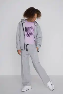 Wehkamp Coolcat Unisex Wide Leg Joggingbroek Misha met Plooi aanbieding