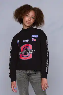 Wehkamp Coolcat Sweater Tjinta met Diamond Racer Logo Print aanbieding