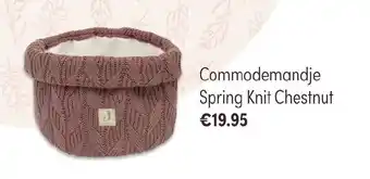 Baby & Tiener Commodemandje Spring Knit Chestnut aanbieding