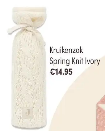 Baby & Tiener Kruikenzak Spring Knit Ivory aanbieding