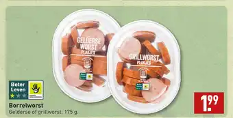 ALDI Borrelworst aanbieding