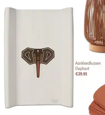 Baby & Tiener Aankleedkussen Elephant aanbieding