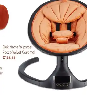 Baby & Tiener Elektrische Wipstoel Rocco Velvet Caramel aanbieding