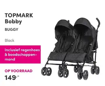 Baby & Tiener Topmark Bobby Buggy Black aanbieding