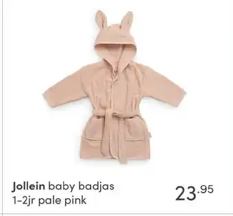 Baby & Tiener Jollein baby badjas 1-2jr pale pink aanbieding