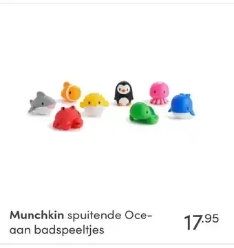 Baby & Tiener Munchkin spuitende Oceaan badspeeltjes aanbieding