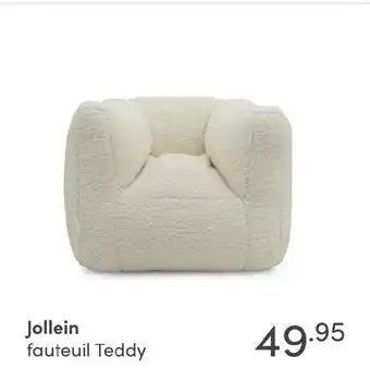 Baby & Tiener Jollein fauteuil Teddy aanbieding