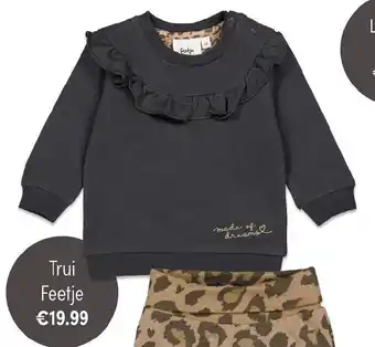 Baby & Tiener Trui Feetje aanbieding