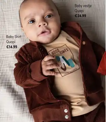 Baby & Tiener Baby vestje Quapi aanbieding