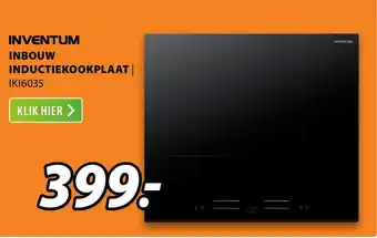 Expert Inventum inbouw inductiekookplaat IKI6035 aanbieding