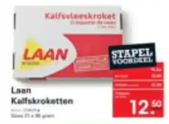 Sligro Laan kalfskroketten aanbieding