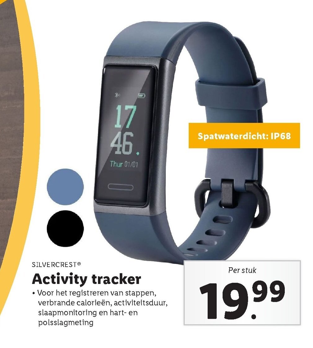 Silvercrest Activity tracker aanbieding bij Lidl