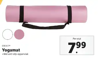 Lidl Crivit Yogamat aanbieding