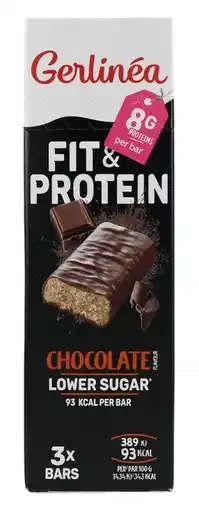 De Online Drogist Gerlinéa Fit & Protein Reep Chocolade aanbieding