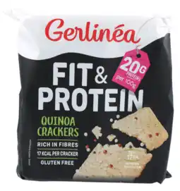 De Online Drogist Gerlinéa Fit & Protein Quinoa Crackers aanbieding