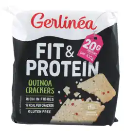 De Online Drogist Gerlinéa Fit & Protein Quinoa Crackers aanbieding