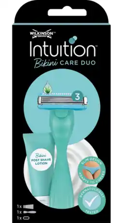 De Online Drogist Wilkinson Intuition Bikini Care Scheermes aanbieding