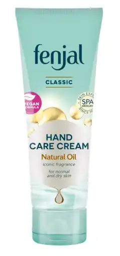 De Online Drogist Fenjal Classic Hand Cream Care aanbieding