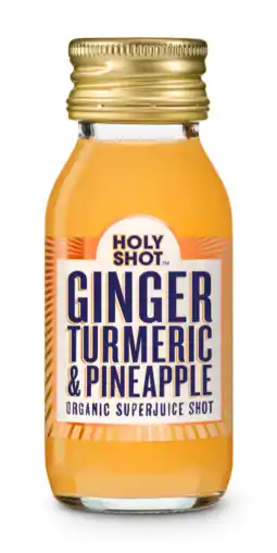 De Online Drogist HOLYSHOT Ginger Turmeric & Pineapple aanbieding