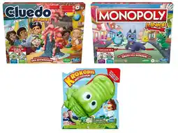 Lidl Hasbro Cluedo Junior, Monopoly Junior of Croco Doc aanbieding