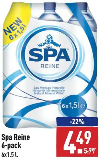 ALDI Spa Reine 6-pack aanbieding