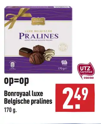 ALDI Bonroyaal luxe Belgische pralines aanbieding