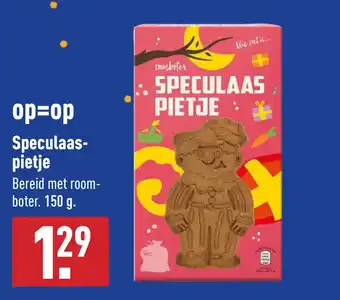 ALDI Speculaaspietje aanbieding