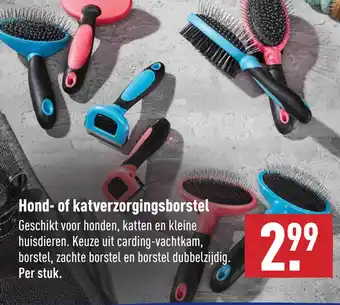 ALDI Hond- of katverzorgingsborstel aanbieding