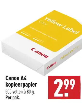 ALDI Canon A4 kopieerpapier aanbieding