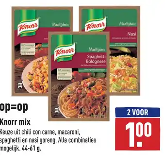 ALDI Knorr mix aanbieding