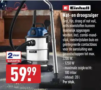 ALDI Nat- en droogzuiger aanbieding