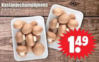 Dirk Kastanjechampignons aanbieding