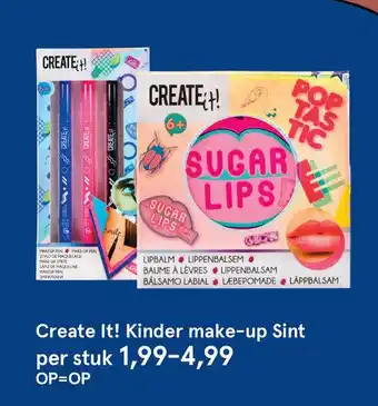 Etos Create It! Kinder make-up Sint aanbieding