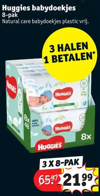 Kruidvat Huggies babydoekjes aanbieding