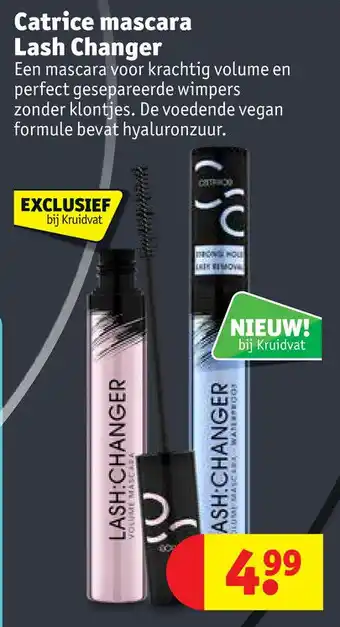 Kruidvat Catrice mascara Lash Changer aanbieding
