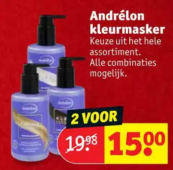 Kruidvat Andrélon kleurmasker aanbieding