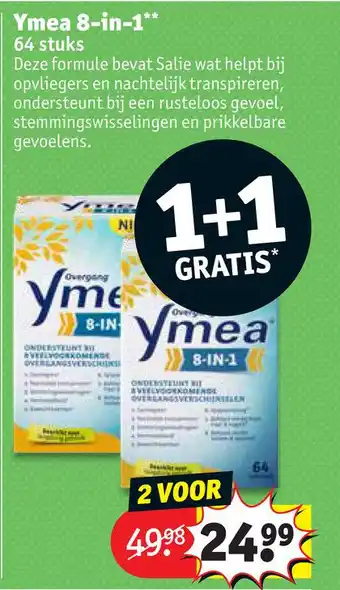 Kruidvat Ymea 8-in-1 64 stuks aanbieding