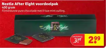 Kruidvat Nestle After Eight voordeelpak 400 gram aanbieding