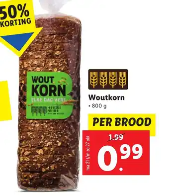 Lidl Woutkorn aanbieding